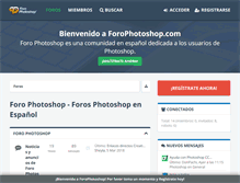 Tablet Screenshot of forophotoshop.com